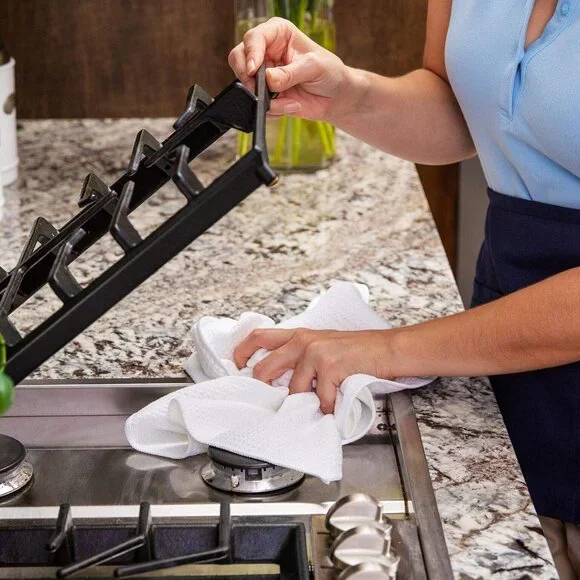 Fall Leaves Kitchen Towel Set, Autumn Breeze Floral Dish Towels, Autumn Towel - Picture 6 of 10